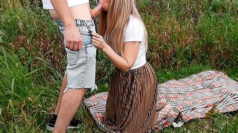 Naughty Outdoor Picnic Ends For Amateur Couple With Blowjob And Sex Xxx Mobile Porno Videos