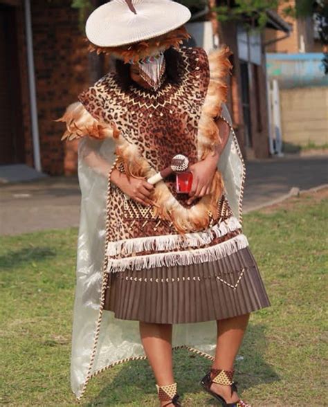 Bride In Zulu Traditional Wedding Attire; Imvunulo - Clipkulture | Clipkulture