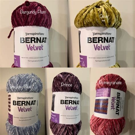 Bernat Velvet Yarn – HandcraftdLuv Inc