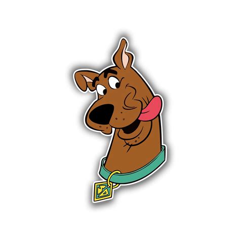 Scooby Doo Full Color Vinyl Sticker Custom Size Biggest Decal Shop