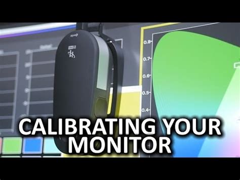 How To Calibrate Your Monitor Youtube