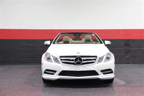 2013 Mercedes Benz E550 Amg Sport 2dr Convertible Skokie Il 55817117