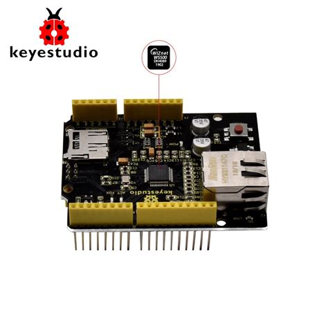 Keyestudio W Ethernet Shield Placa De Expans O De Controle Ethernet