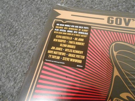 Gov T Mule Shout Vinyl Lp Record Red Gold Vinyl New Sealed