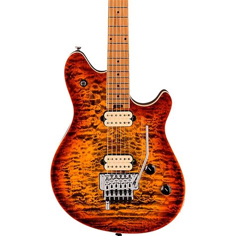 EVH Wolfgang Special QM Baked Maple Fingerboard Electric Guitar Tiger ...