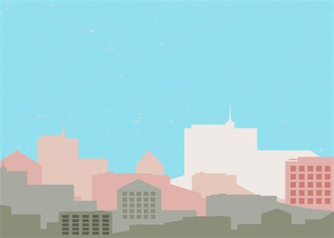 Premium Vector | Urban city landscape minimalist background