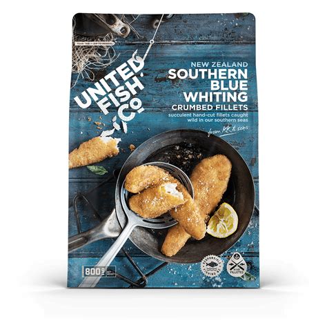 Southern Blue Whiting Crumbed Fillets United Fisheries