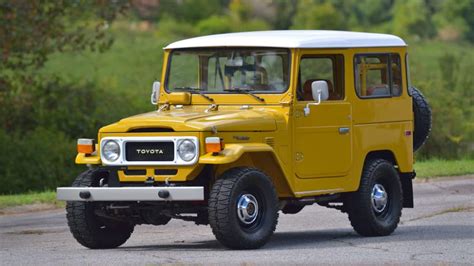 1980 Toyota FJ 40 Land Cruiser For Sale At Auction Mecum Auctions