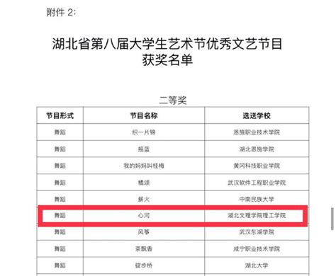 教育学院学子在湖北省第八届大学生艺术节获奖 湖北文理学院理工学院