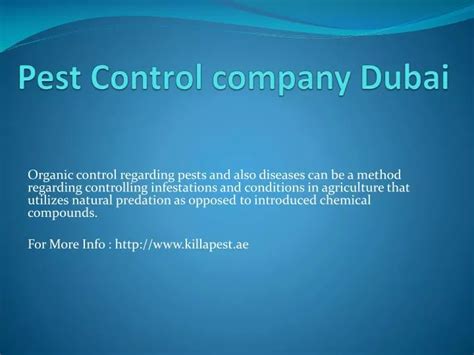 Ppt Pest Inspection Powerpoint Presentation Free Download Id7554044