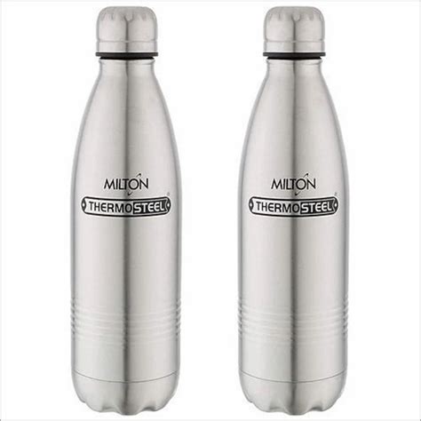 Stainless Steel Ml Milton Duo Deluxe Water Bottles At Rs