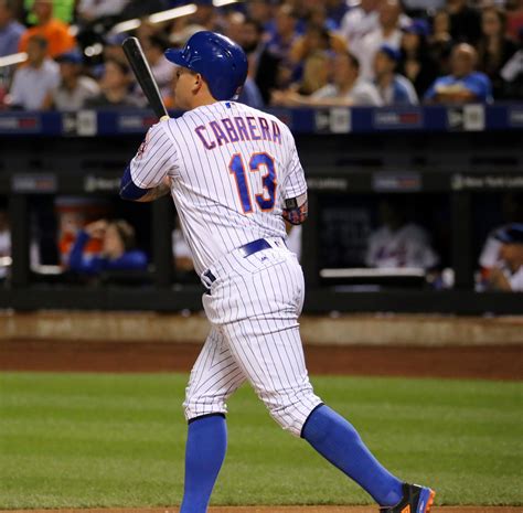 Mets Shortstop Asdrubal Cabrera Hits A Two Run Homer In Th Flickr