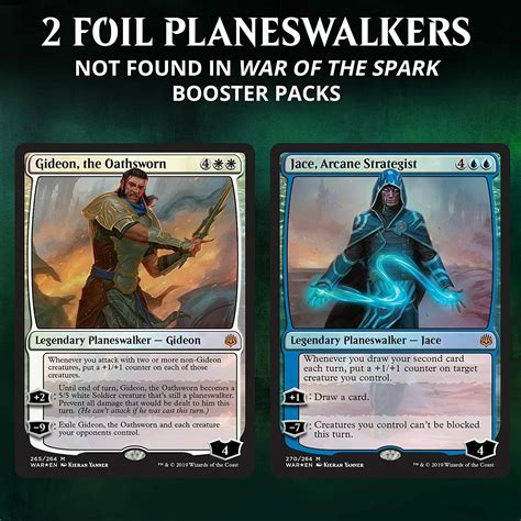 Magic The Gathering Both War Of The Spark Planeswalker Decks MTG