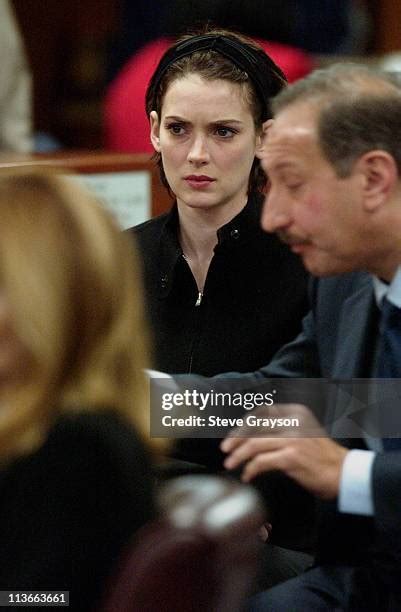 57 Winona Ryder Shoplifting Trial Sentencing Stock Photos, High-Res ...