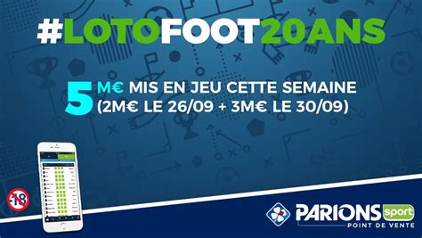 ParionsSport on Twitter Après un Super Pactole de 2 000 000 sur la