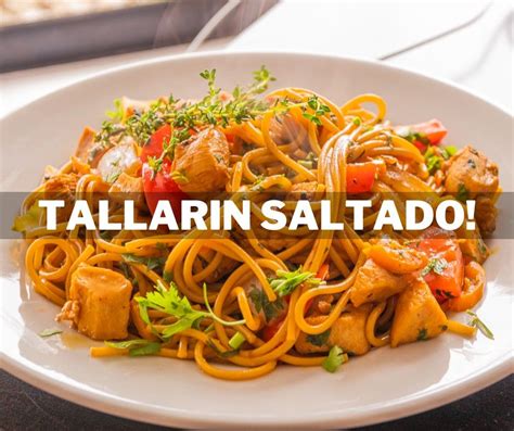 TALLARIN SALTADO DE POLLO TALLARIN SALTADO DE POLLO By Abelca