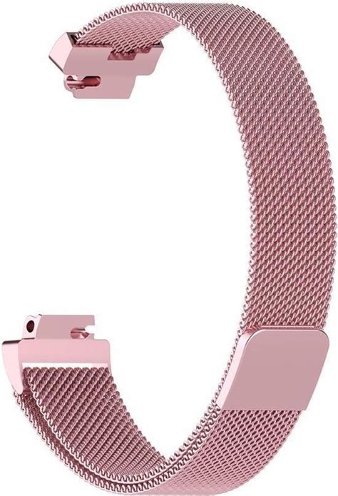 Milanees Bandje Roze Voor Fitbit Inspire En Inspire Hr Bol