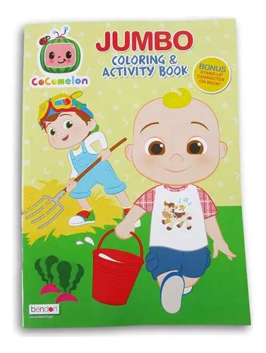 Libro De Actividades Para Colorear De Cocomelon Con Un Juego Env O Gratis