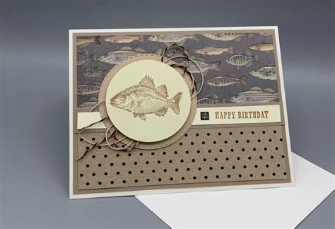 Stampin Up Gone Fishing Bundle Fun Fold Video Tutorial Artofit