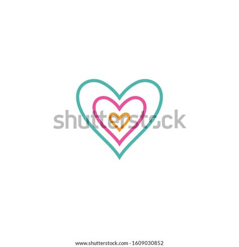 Love Logo Vector Icon Illustration Design Stock Vector Royalty Free 1609030852 Shutterstock