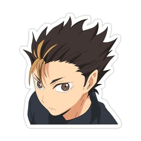 Nishinoya Sticker By Itskisaa In 2021 Anime Printables Anime