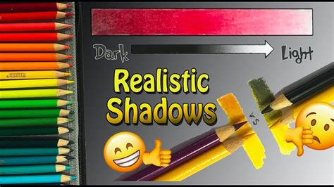 Create Realistic Shadows With Colored Pencils A Tutorial Using Crayola Colored Pencils Youtube