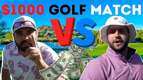 I Challenged My Best Friend To A $1K Golf Match - YouTube