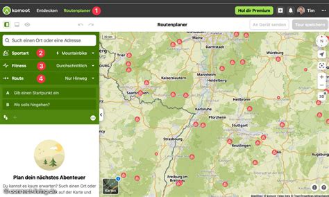 Fahrrad Routenplanung Mit Komoot Connect Living