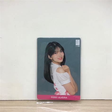 Jual Photocard Jkt Fiony Flying High Official Shopee Indonesia