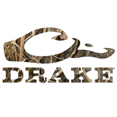 Drake Waterfowl 5" Logo Flat Decal - Walmart.com