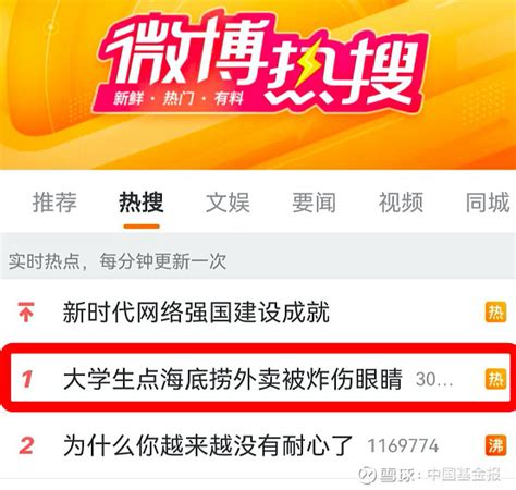 热搜爆了！海底捞外卖正吃着，突然炸锅！眼睛被炸伤，紧急回应！网友：还是吃了不会做饭的亏 中国基金报记者 曹雯璟 部分综合自新闻晨报、bt财经等