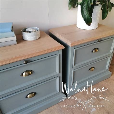 These Bedside Tables Are Painted In Fusion Mineral Paint Sacred Sage