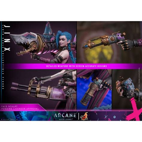 ARCANE Jinx 1 6 Hot Toys Action Figure 27 Cm