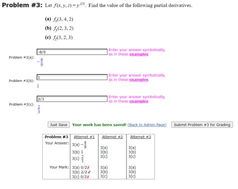 Solved Roblem 3 Let F X Y Z Yz X Find The Value Of The