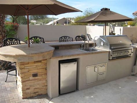 Backyard BBQ & Outdoor Kitchen Designs in Phoenix, AZ | Outdoor kitchen ...