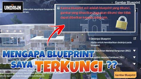 Bahas Blueprint Kosong Blueprint Terkunci Dan Menyimpan Rumah Asli