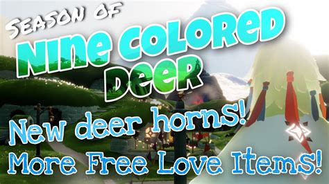 BETA Nine Colored Deer MORE Cosmetics Cutest Free Days Of Love