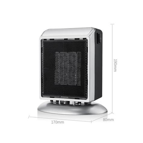 YND 900 Mini Space Heater 900W Electric Heater Fan Bathroom PTC Ceramic