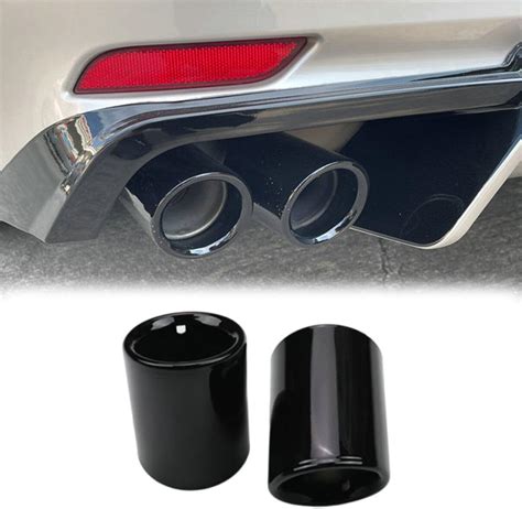 Amazon 2Pcs Stainless Steel Rear Exhaust Muffler Tip End Pipe