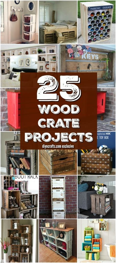 Wood Crate Decorating Ideas