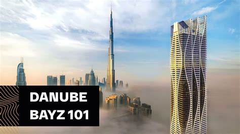 Overview Of Danube Bayz 101 Apartments In Business Bay Dubai YouTube