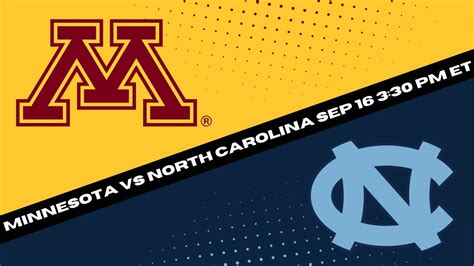 North Carolina Vs Minnesota Prediction And Picks Football Best Bet