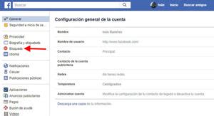 Cómo ver mi lista de personas bloqueadas en Facebook Haras Dadinco