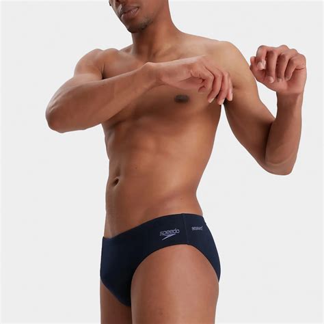 Speedo Eco Endurance 7Cm Brief Men S Swimsuit Blue 13449 D740M