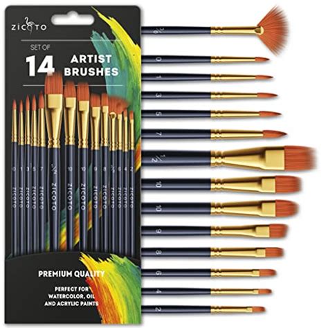 Find The Best Paint Brushes For Watercolor Reviews & Comparison - Katynel