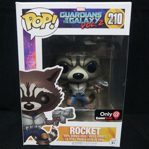 Gs Exclusive Gotg 2 Rocket Funko Pop Hobbies And Toys Toys And Games On