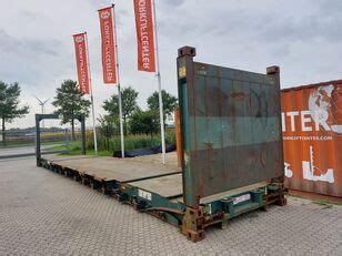 Kontener Stopowy Container Ft Flatrack Na Sprzeda Holandia