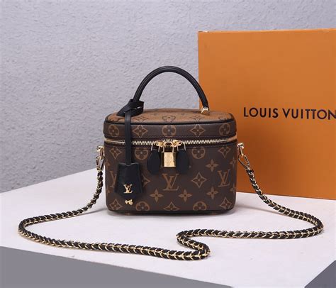 Louis Vuitton Vanity Monogram Reverse Pm Brown