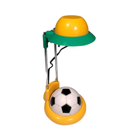 Renta de Props Lámpara de mesa diseño balón de futbol color amarillo