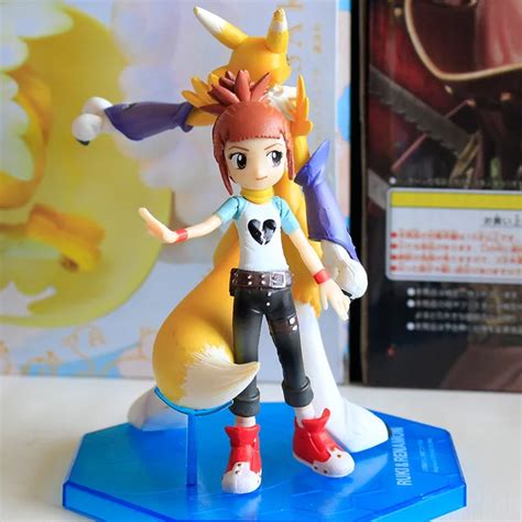 Digimon Makino Ruki And Renamon Action Figure